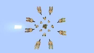 Bedwars Minecraft Maps with Downloadable Schematic for Java Edition