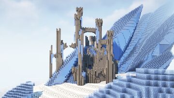 Ice Fortress Minecraft Map & Project