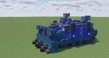 Warhammer 40K Vindicator Siege Tank (1.5:1 Scale) Minecraft Map & Project