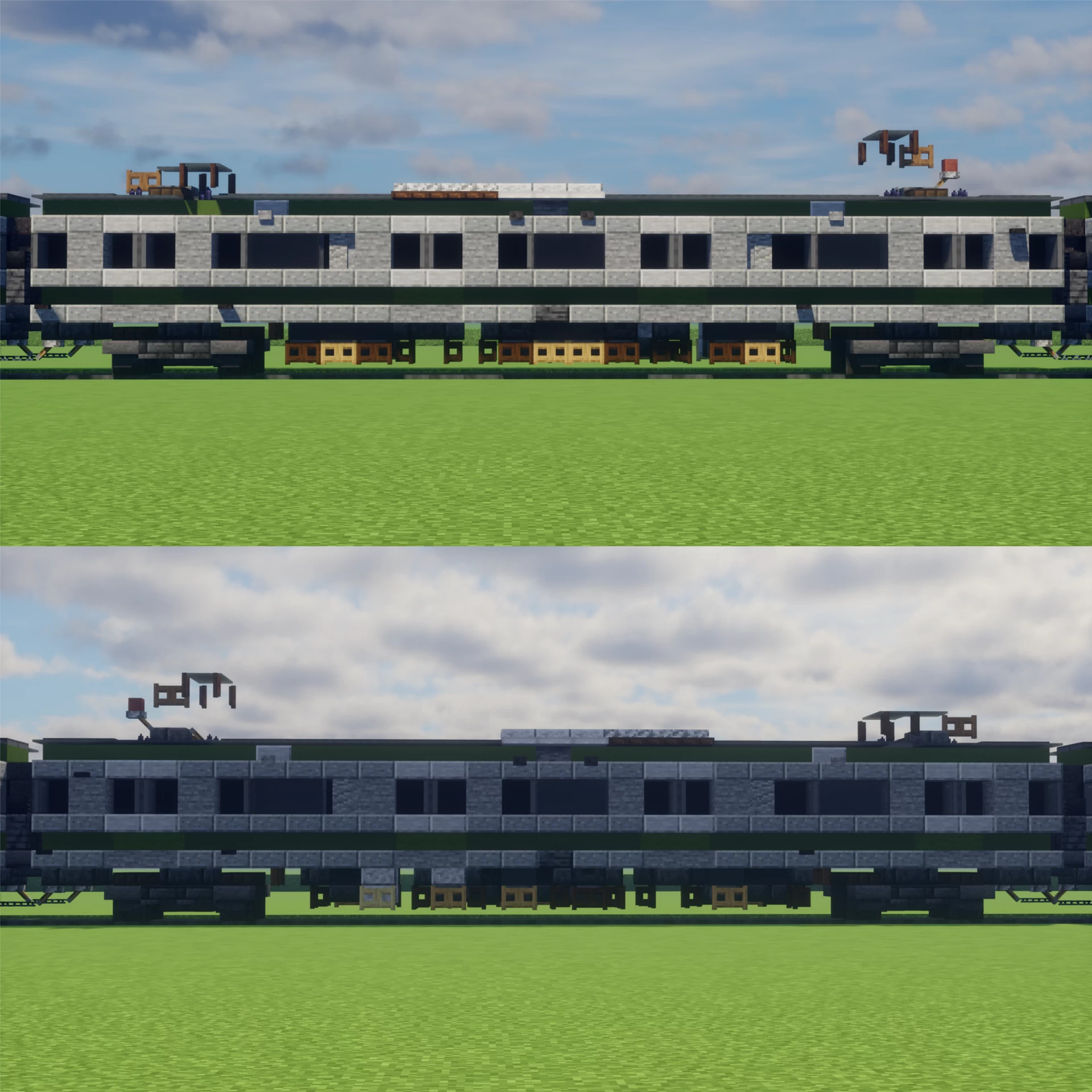 マイクラ マイクラ】JR East E233系7000番台 Saikyō-Line Minecraft Train