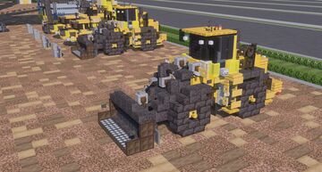 Volvo L220H Front End Loader (1.5:1 Scale) Minecraft Map & Project
