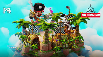 Tropical Hub - 250x250 Minecraft Map & Project