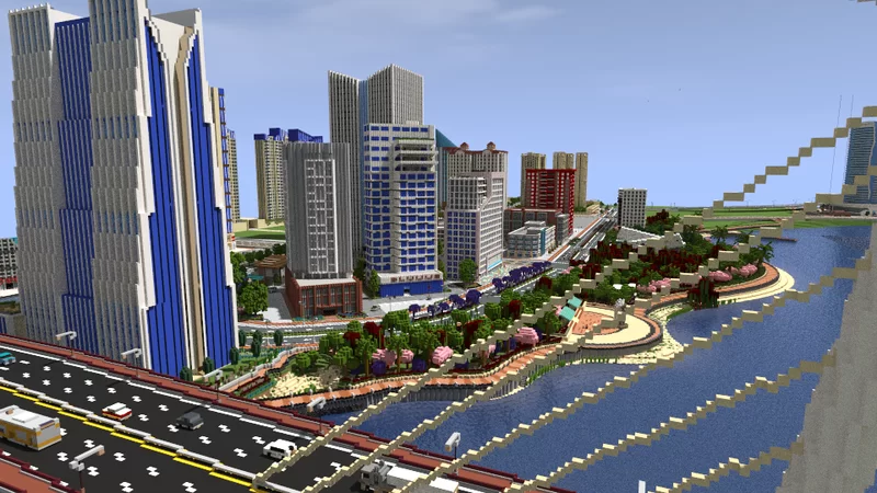 Bluuue's city Minecraft Map