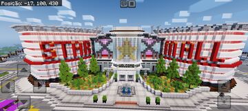 Thefamousfilms Star Mall Bedrock Minecraft Map & Project