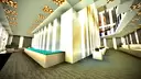 Lobby of the South Tower from ground level.