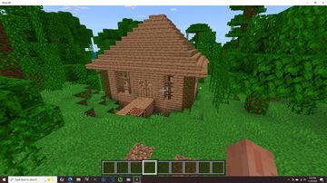Beginning Hut in Jungle Biome for Bedrock Minecraft Minecraft Map & Project
