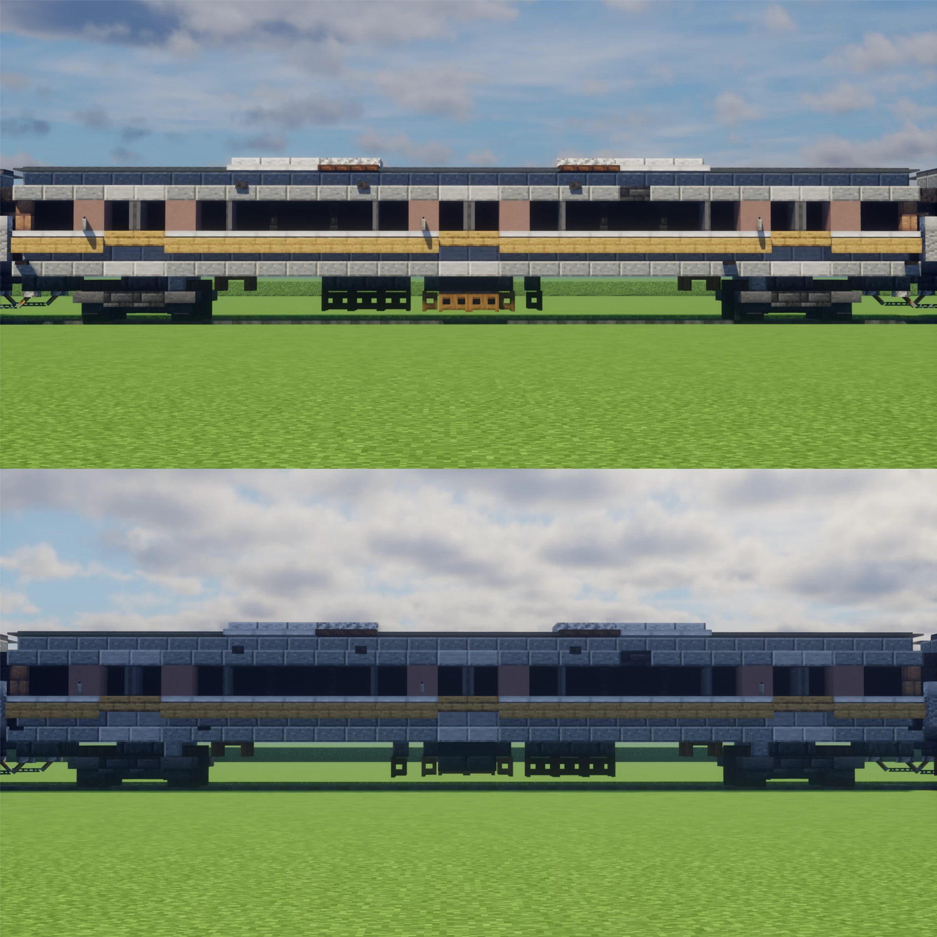 マイクラ】JR West 223系2000番台 Minecraft Train (1.5:1) Minecraft Map