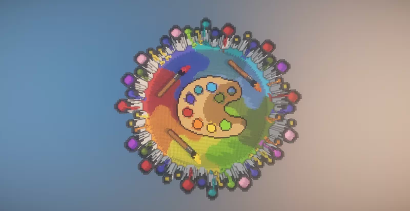 Color palette Minecraft Map