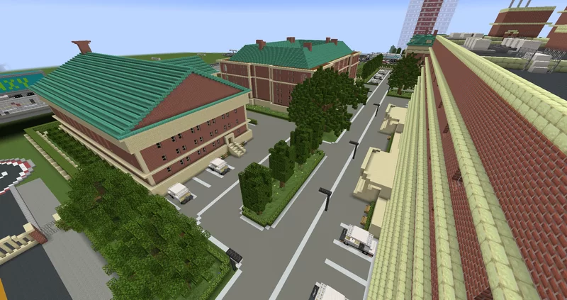Minecraft Uoft Map University Minecraft Map