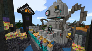Legacy Edition DLC Map - LittleBigPlanet Mash-Up Pack Minecraft Map & Project