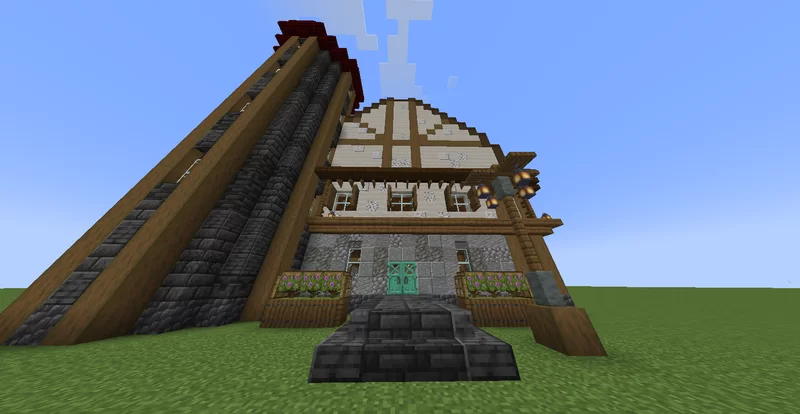 Swiss Building (Intended to be a server chest shop) Minecraft Map