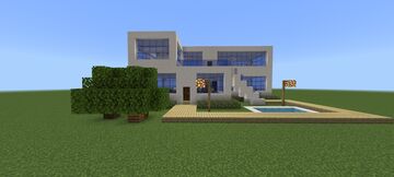 Modern house 2 Minecraft Map & Project