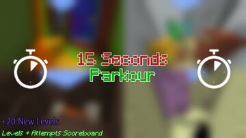 15 Seconds Parkour Minecraft Map & Project