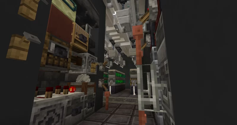 Sci-Fi Research Laboratory Minecraft Map