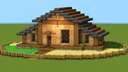 Casa de madera con cultivos en Minecraft Minecraft Map & Project