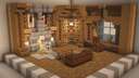 Living Room Interior Design Minecraft Map & Project