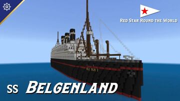 SS Belgenland Minecraft Map & Project