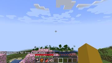 Spawn in cherry blossom biome Minecraft Map & Project