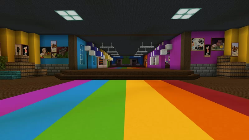 Dandy's World Minecraft map (WIP) Bedrock Minecraft Map