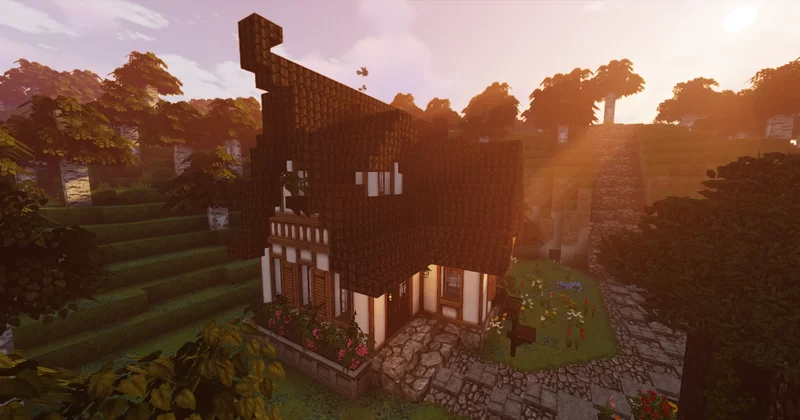 Witch's Spring Cottage | Cocricot Map Minecraft Map