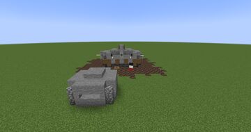 A7V and a bunker Minecraft Map & Project