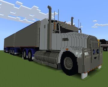 KENWORTH T609 Minecraft Map & Project