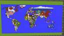 World Flag Map Tiny Scale (JAVA & BEDROCK) Minecraft Map & Project