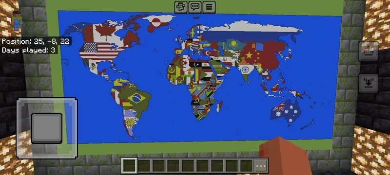Map Room viewed in Pocket Edition