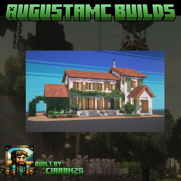 AugustaMC|Mediterranean Farm House Minecraft Map & Project