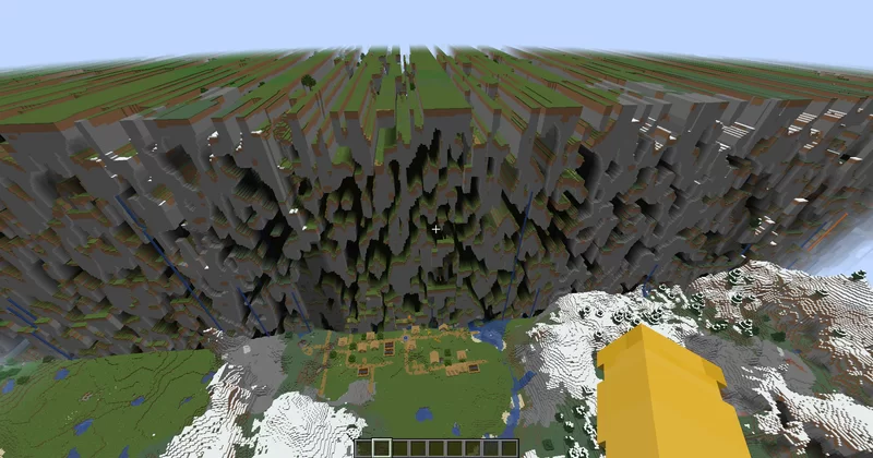Far Lands 1.17 Minecraft Map