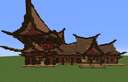 Red Asia Home Schematics Minecraft Map & Project