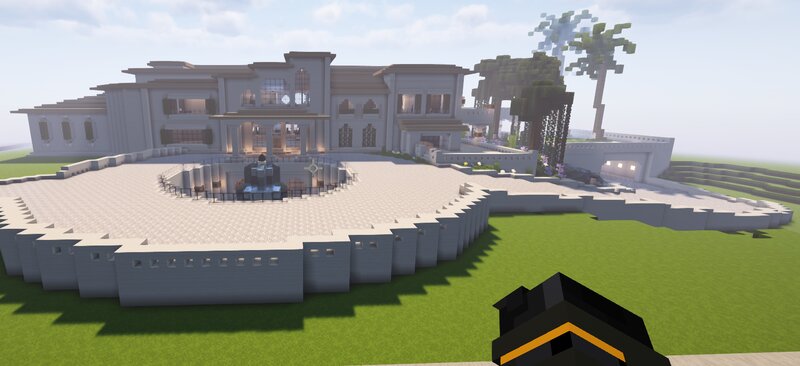 Sandstone mansion (mods not required)