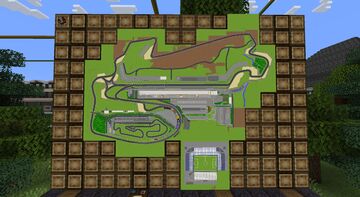 Circuit des deux rivières and RUSG stadium Minecraft Map & Project