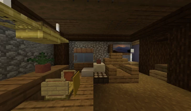 Mystery Shack with Interior Minecraft Map
