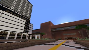 Sendai Station from Persona 5 Strikers Minecraft Map & Project