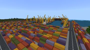 Industrial Docks v1 Minecraft Map & Project