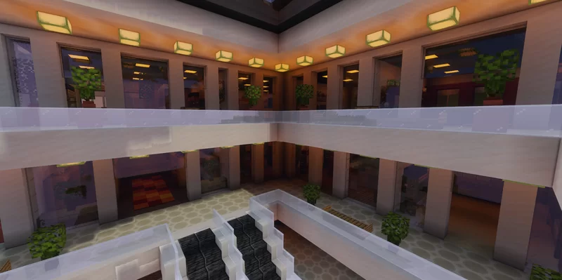 Modern Shoppin Mall Minecraft Map