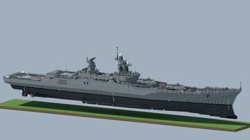 Nowaki-class Armored destroyer [Fictional] 1.5:1 Minecraft Map & Project