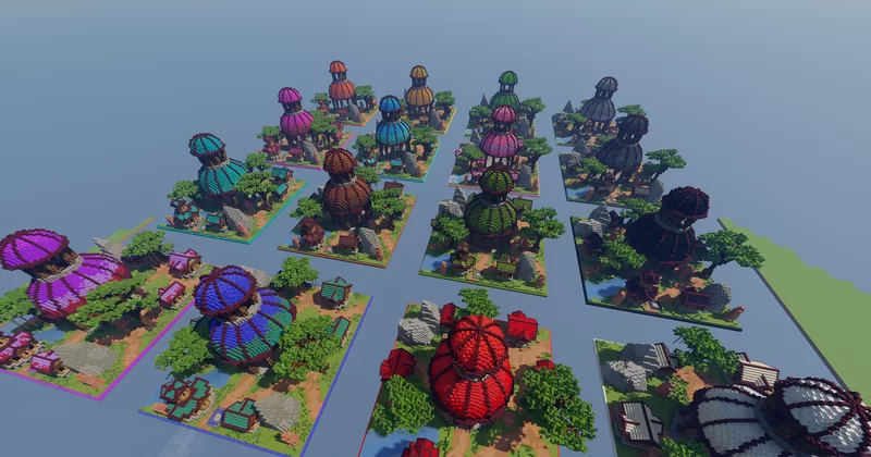 Medieval KOTHs | Free Download Minecraft Map
