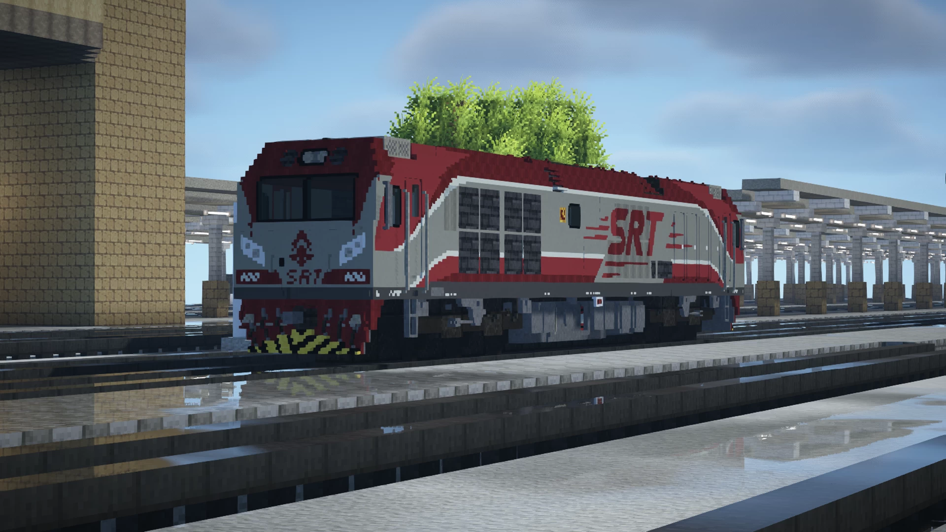 build CRRC QSY Locomotive with Chisel and bits (Download in