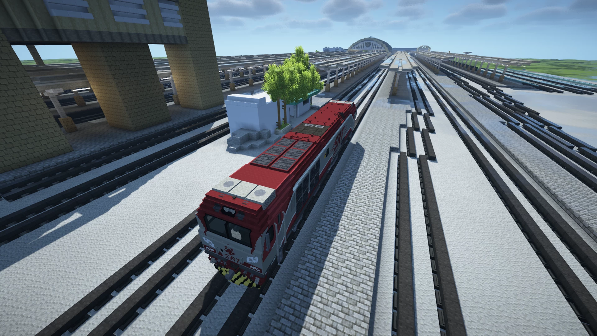 CRRC 模型 build CRRC QSY Locomotive with Chisel and bits (Download in