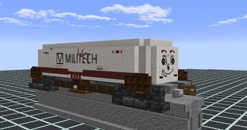 Cyberpunk 2077 concept train cart Minecraft Map & Project