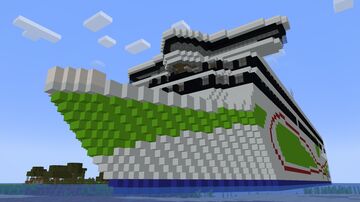 Tallink Megastar 1:1 Scale + Interior Minecraft Map & Project