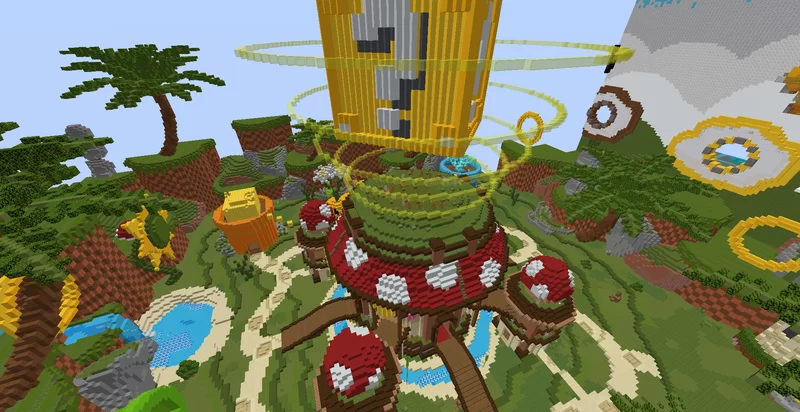 mapa box pvp de mario Minecraft Map