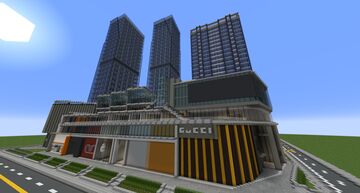 Land Structure Minecraft Maps with Downloadable Schematic for Java Edition