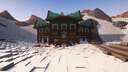 House in the snowy mountains Minecraft Map & Project