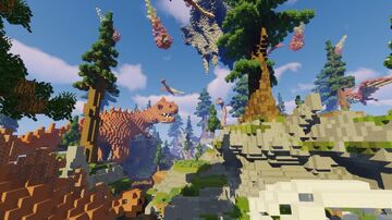 A PvP Dinosaurs Map Minecraft Map & Project