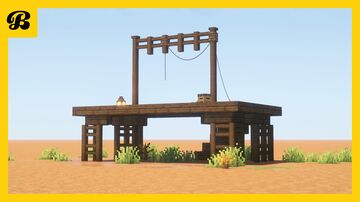 Minecraft - Wild West - Gallows Minecraft Map & Project