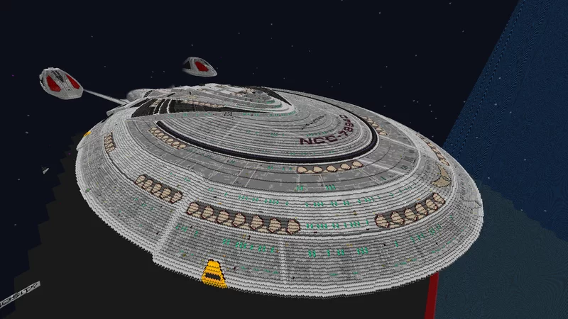 U.S.S Luminosity • Sovereign Class Refit Minecraft Map