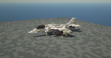 Harrier 1.5:1 Scale Minecraft Map & Project